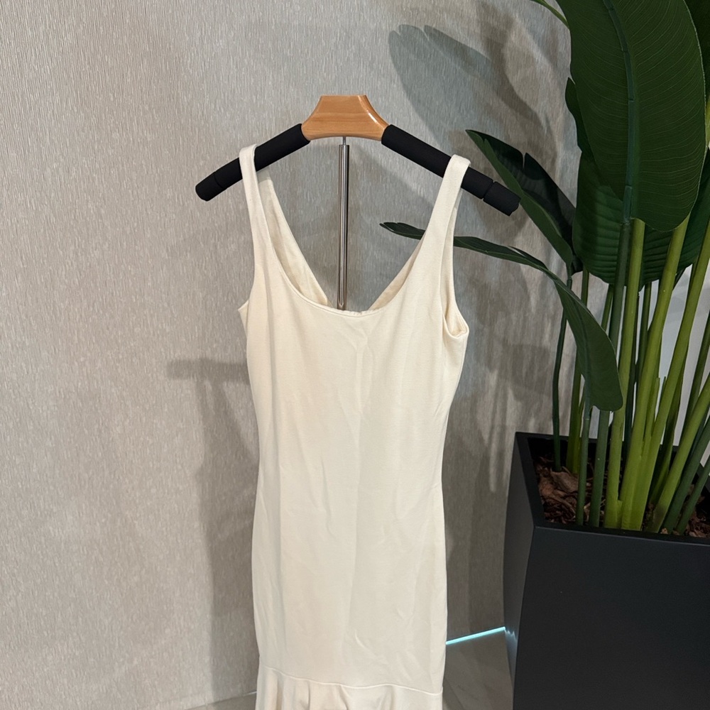 Amanda Uprichard Parker Cocktail Dress Ivory Small - Picture 4 of 11